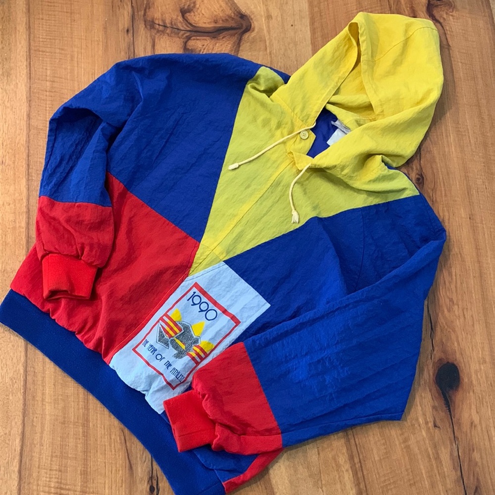 Vintage adidas 1990 windbreaker pullover